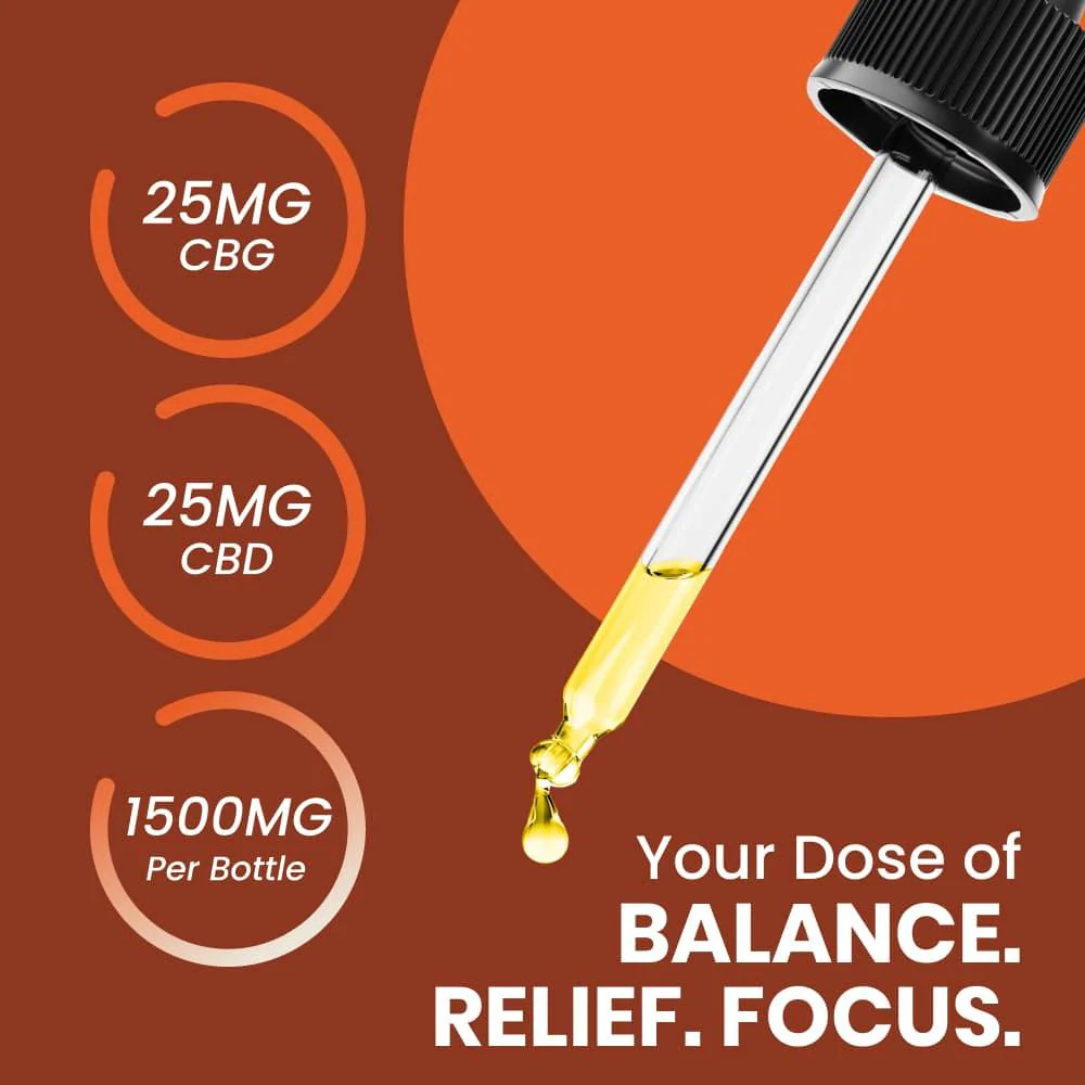 Daily Dose CBD CBG Tincture - Image 2
