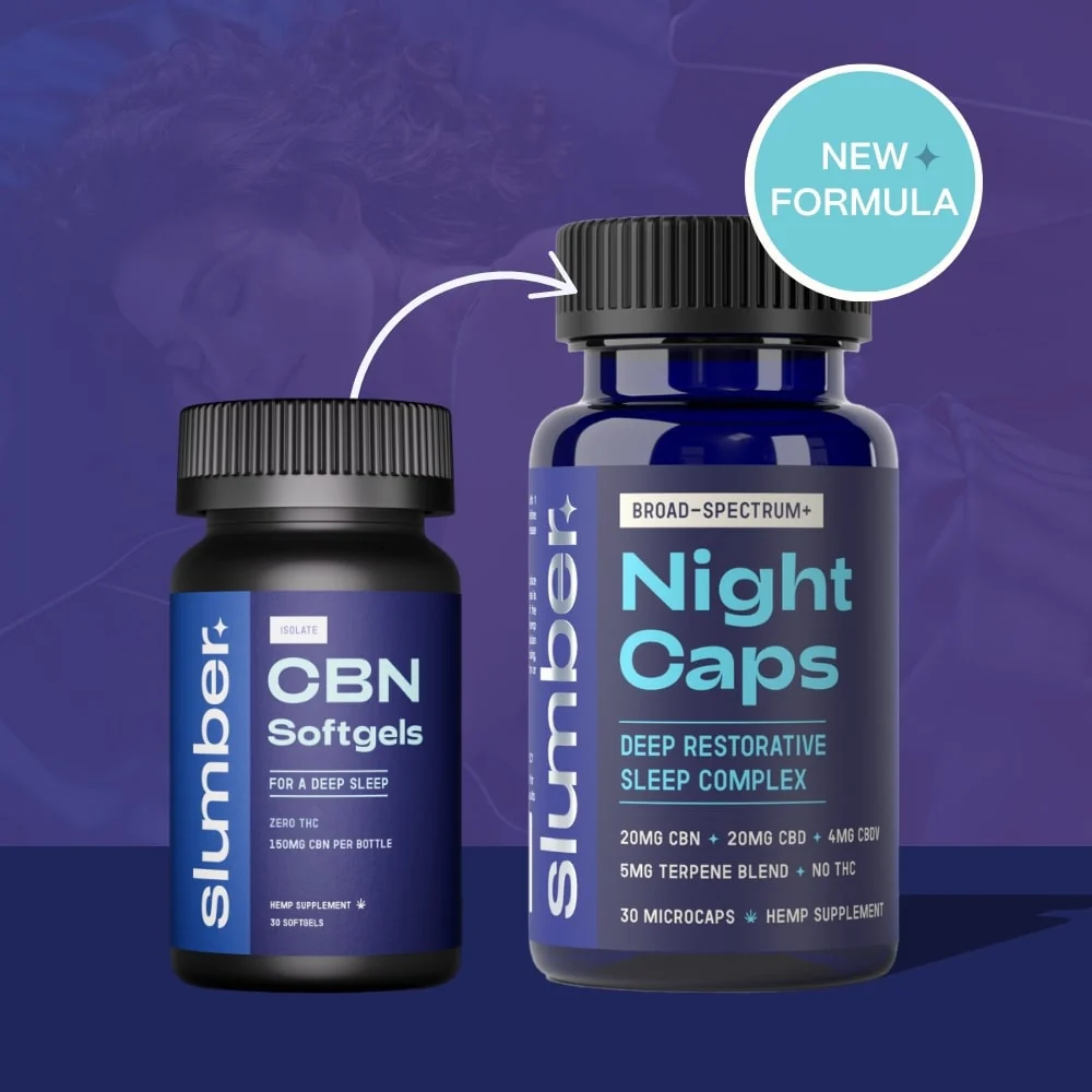 Night Caps CBD CBN Capsules for Sleep - Image 2